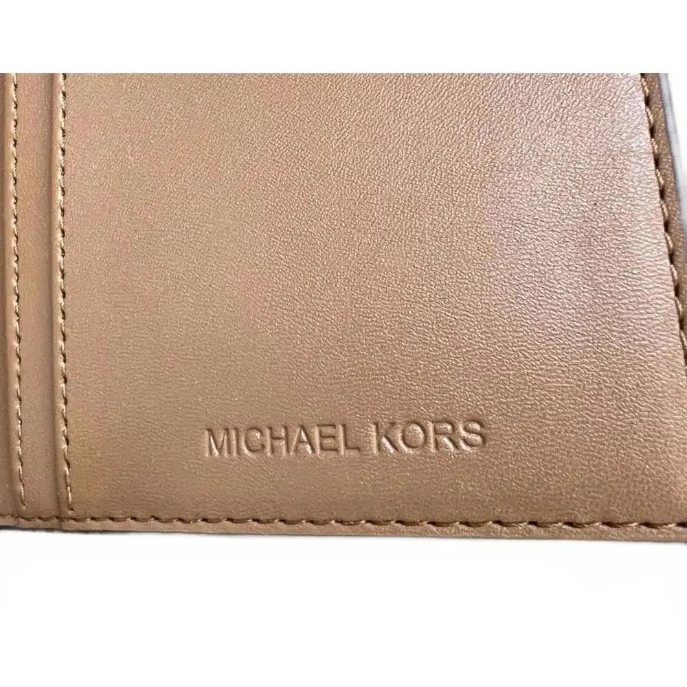 Michael Kors‎ Jet Set Signature Logo Passport Wallet